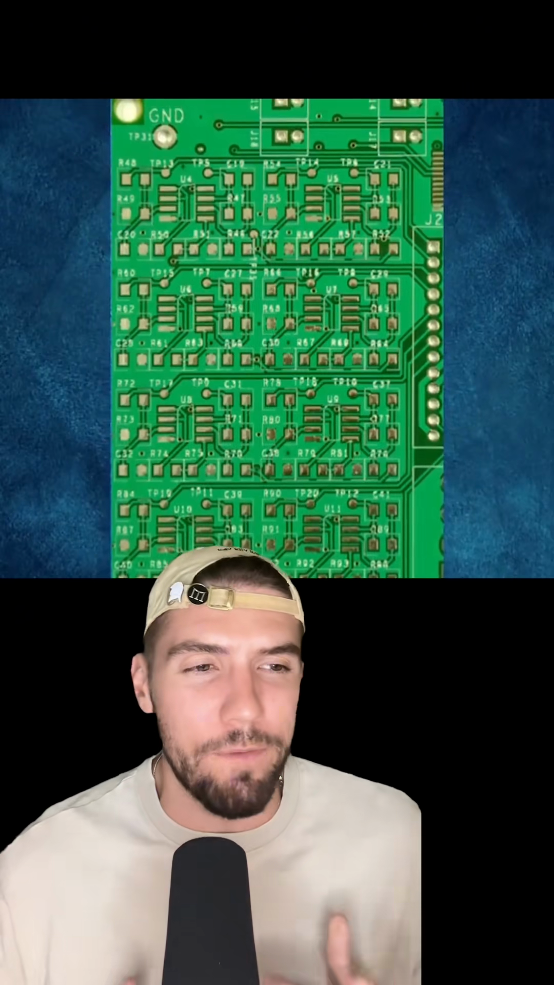 TikTok frame showing the AI life cycle comic.